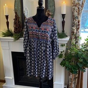 Umgee Multicolor Geometric Dress/Top